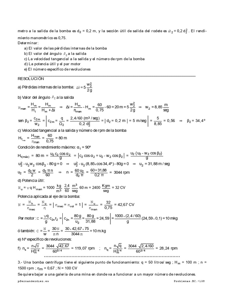 07 - Problemas Bombas - Api - Getfile 7 | PDF