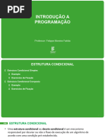 Estruturas Condicionais em Programação | PDF