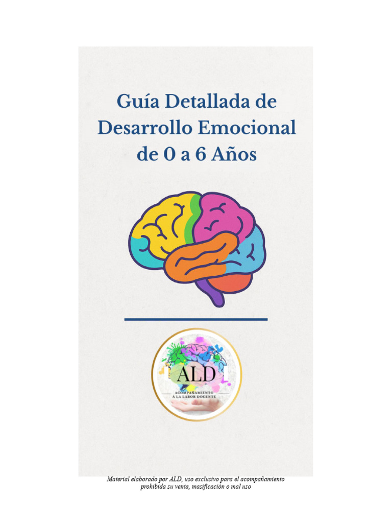 Desarrollo Emocional y Tipos de Apego ALD | PDF | Teoría de apego | Las ...