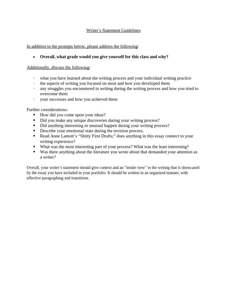 Additional 20 Writere 28099 S 20 Statement 20 Guidelines 20 | PDF