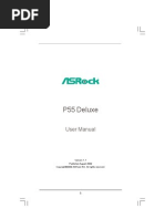 Manual de Board ASrock P55 Deluxe