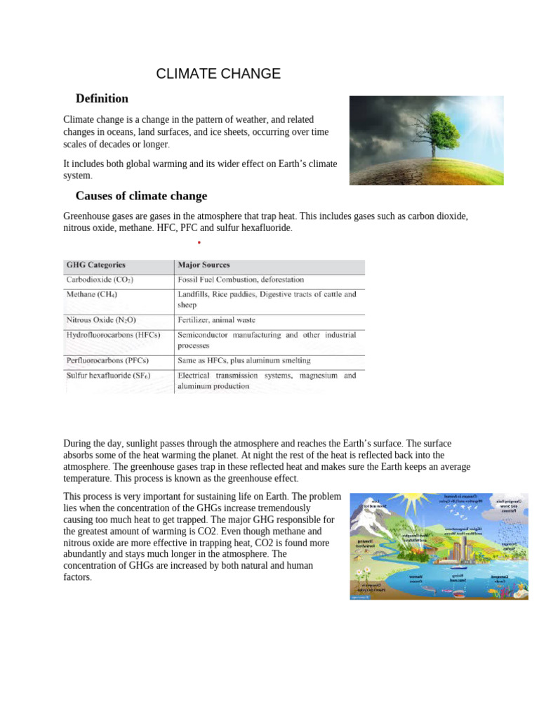 Climate Change | PDF