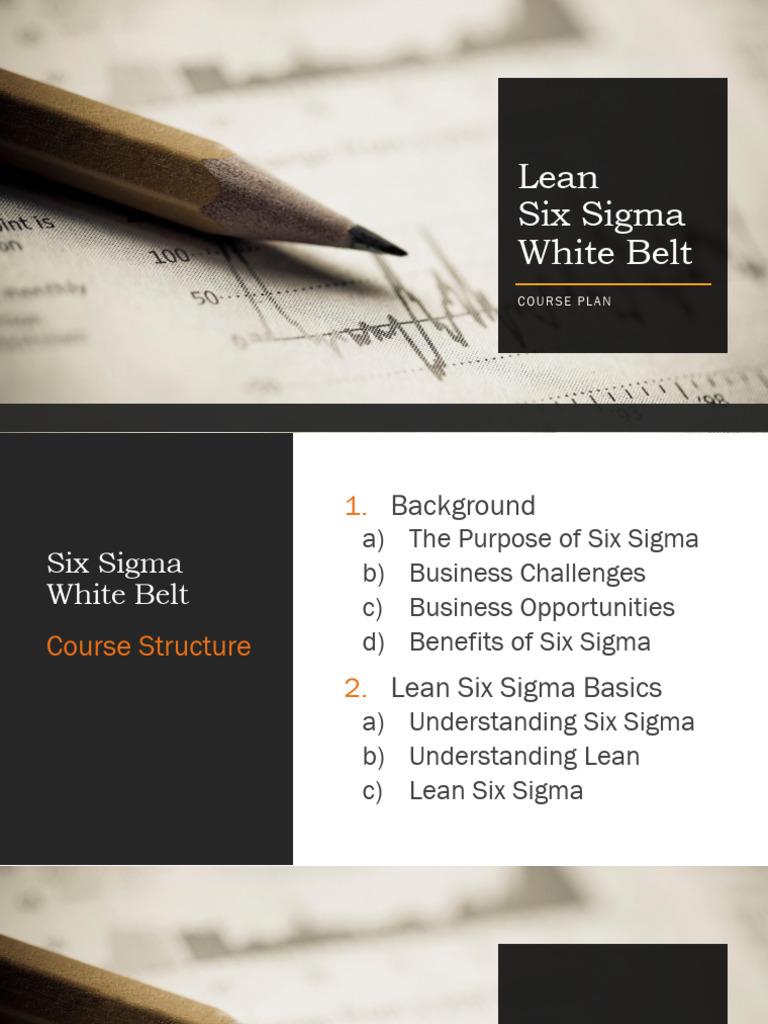 LSSWB 2022 Course Slides | PDF | Six Sigma | Lean Manufacturing