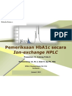 Pemeriksaan HbA1c Secara Ion-Exchange HPLC 2
