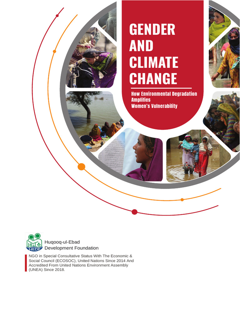 A Comprehensive Report On Gender and Climate Change | PDF | Survey ...