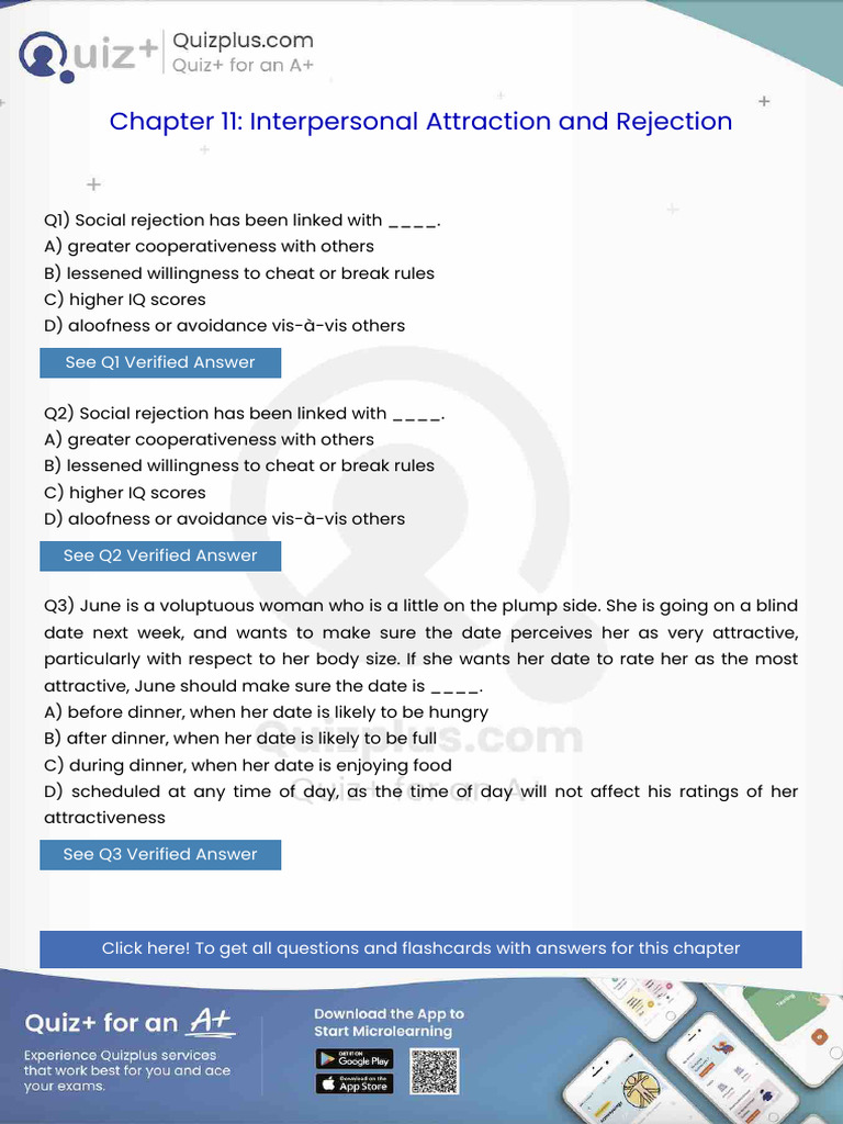 Social Rejection Has Been Linked With | PDF | Social Psychology ...