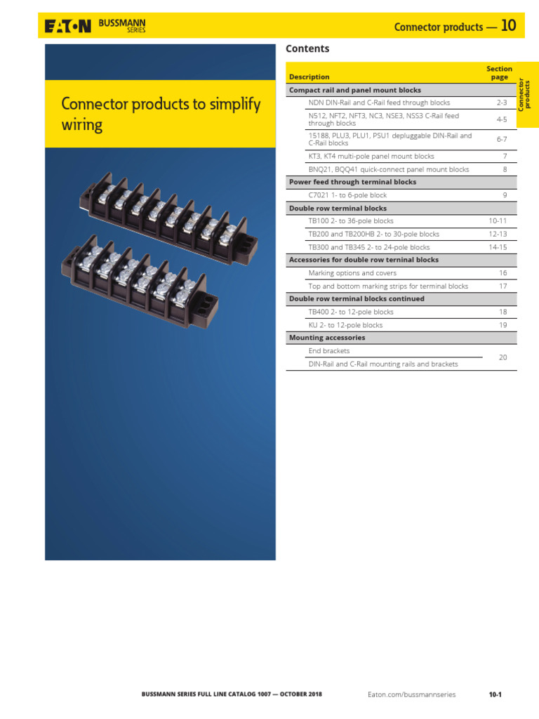 Bus Ele Cat 1007 FLC 2018 Sec 10 Connectors | PDF | Electrical ...