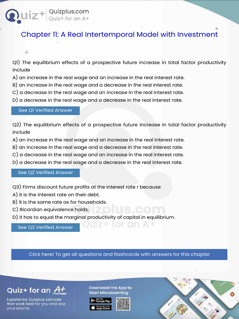 The Equilibrium Effects of A Prospective Future Increase in Total ...
