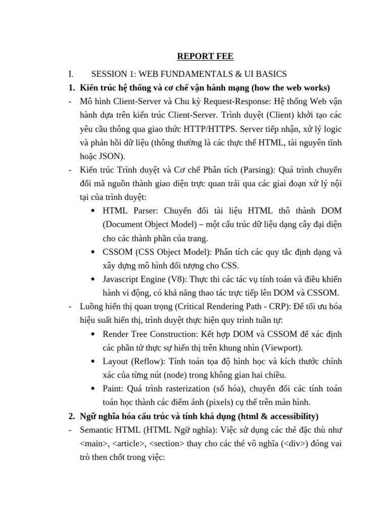 Report Fee | PDF