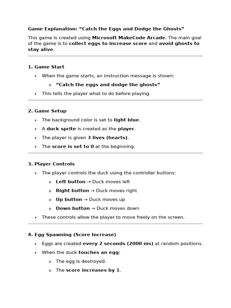 Game Explanation | PDF