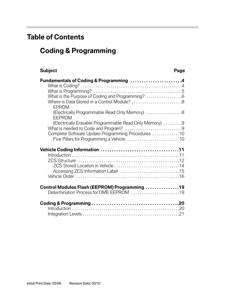 05d Coding and Programming | PDF | Read Only Memory | Flash Memory