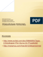 Pengurusan Personel