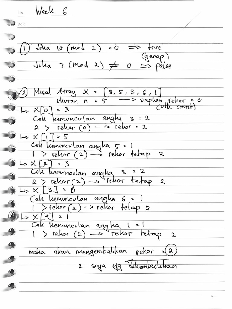 Hafizha LPT Week6 Tahap2 | PDF | Boolean Data Type | Computer Programming