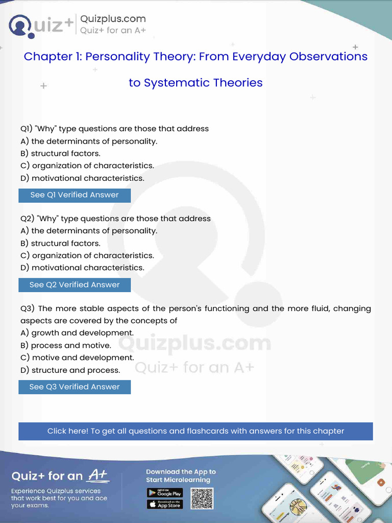Why Type Questions Are Those That Address | PDF | Behaviorism | Psychology