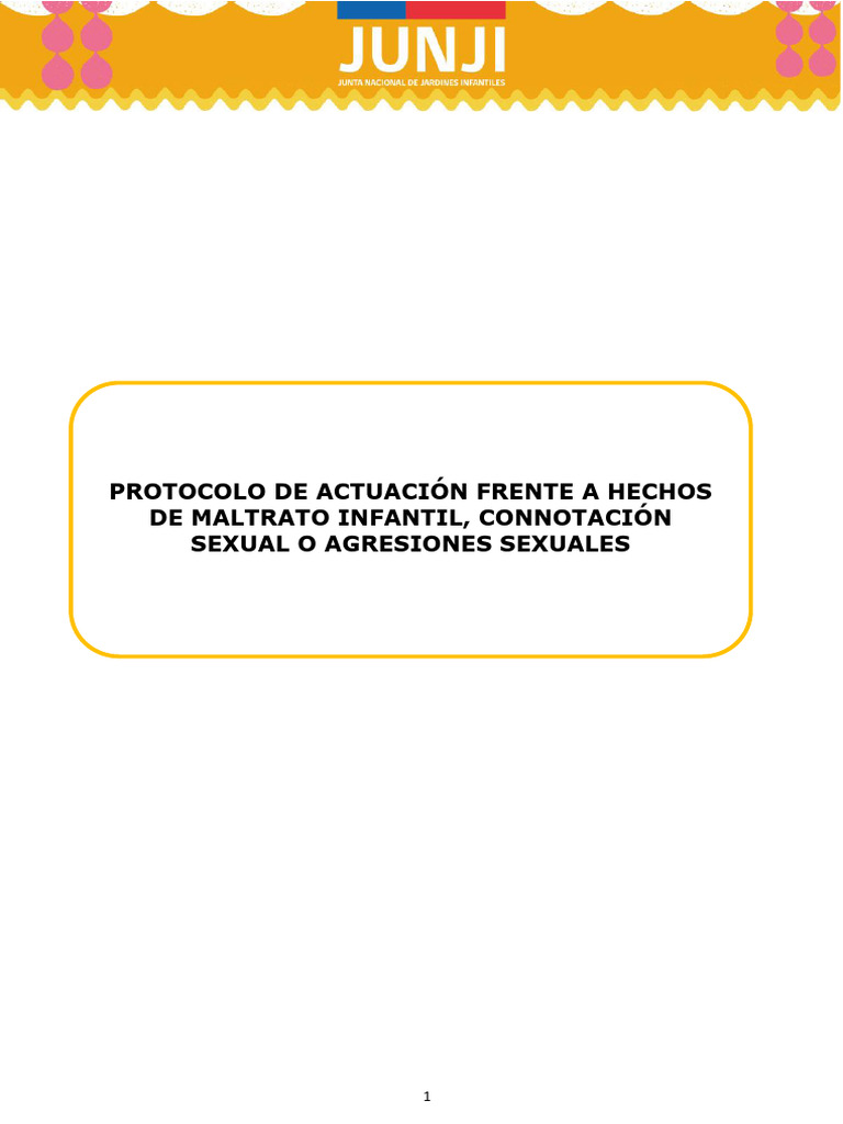 Protocolo Maltrato Infantil | PDF | Abuso infantil | Educación de la ...