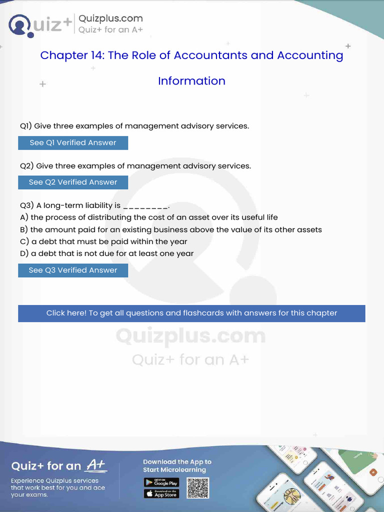 Give Three Examples of Management Advisory Services | PDF | Stocks ...