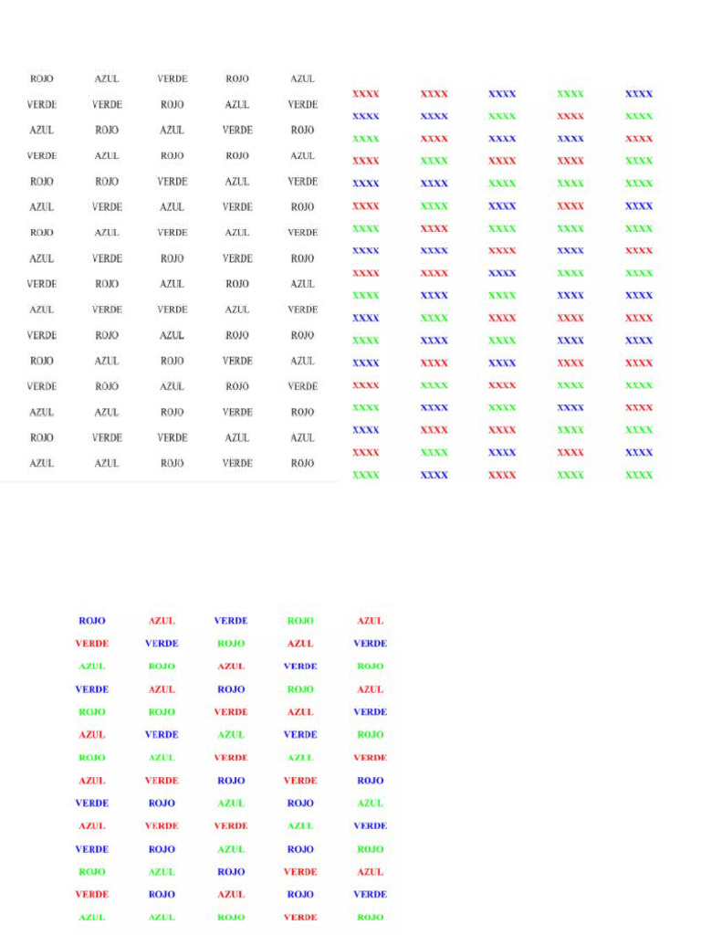 Stroop | PDF
