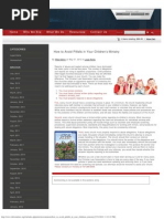 2012-05-01 How To Avoid Pitfalls in Your Childrens Ministry