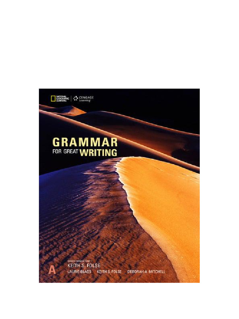 GRAMMAR FOR GREAT WRITING - A 23rd Edition Laurie Blass Author Online ...