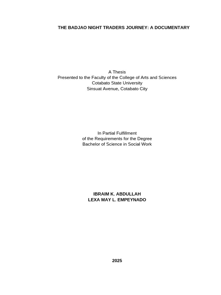 Ibraim Research Binasing Edited Last | PDF | Social Exclusion ...