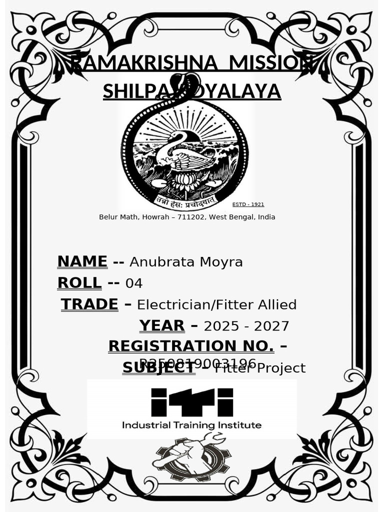 Project Front Page | PDF