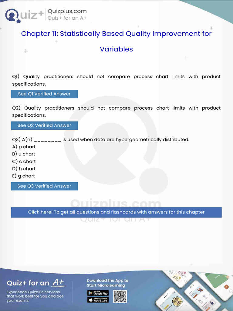 Quality Practitioners Should Not Compare Process Chart Limits With ...