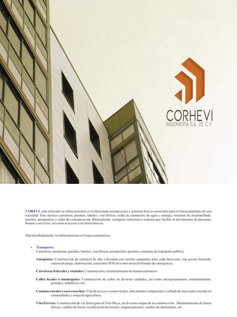Corevi Obra | PDF | edificio | La carretera
