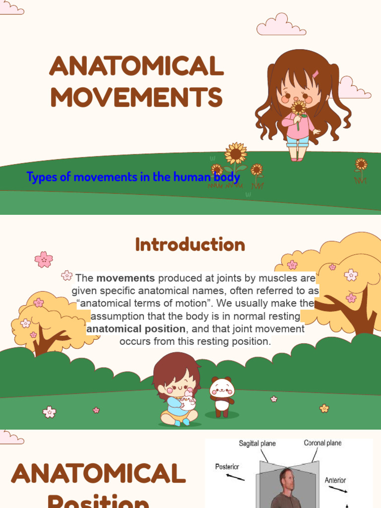 PathFit 1 Anatomical Movements College SlideShow | PDF | Anatomical ...