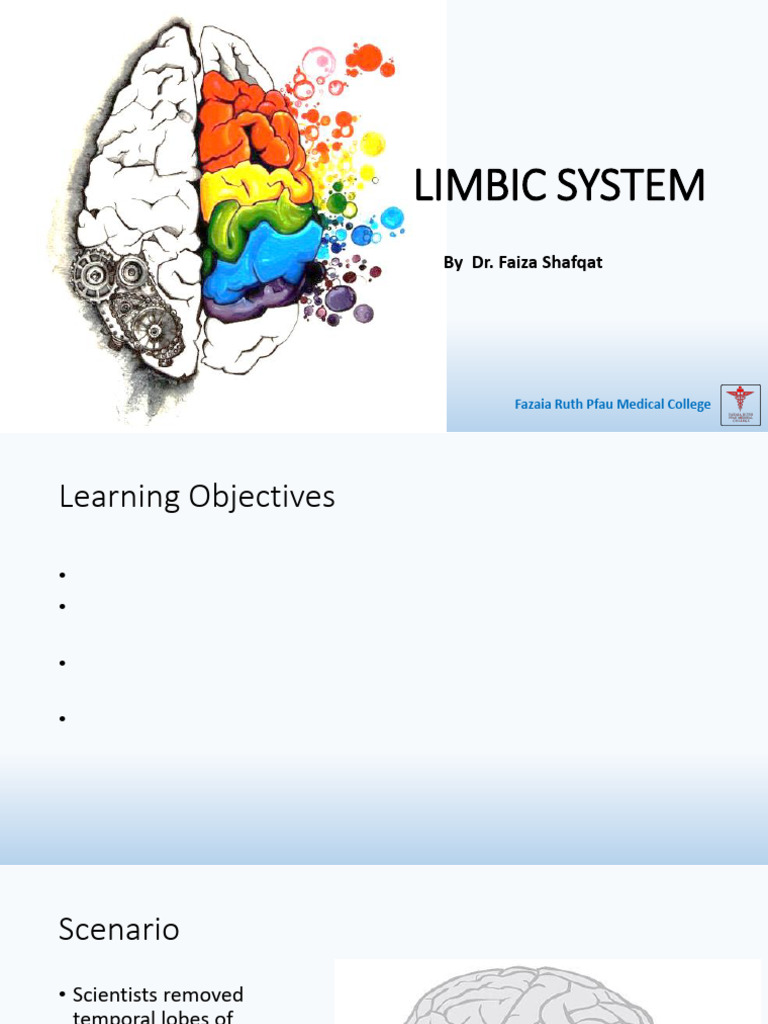 Limbi System FRPMC Final | PDF | Hippocampus Anatomy | Limbic System