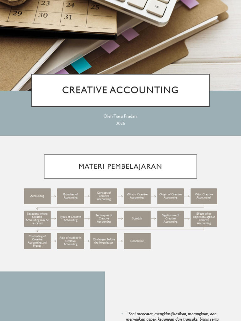 TA - CH 7 Creative Accounting | PDF