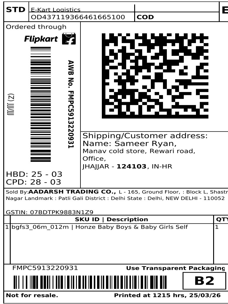 Invoice Labels (13) Cropped | PDF | Invoice | Economy Of India