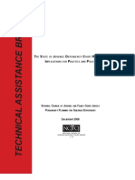 The State of Juvenile Dependency Court Research, Implications For Practice 2008