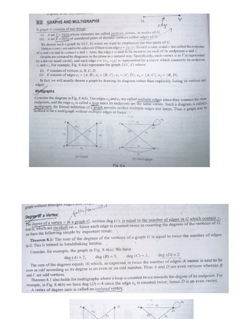 Graph Theory Chapter 1 1 | PDF | Vertex (Graph Theory) | Mathematical ...