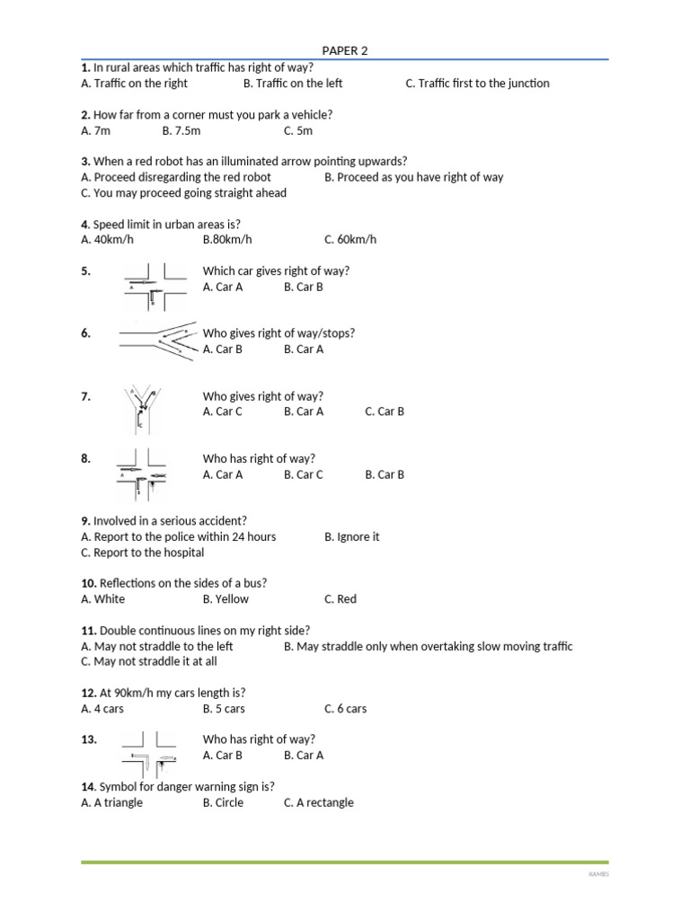 Paper 2 | PDF | Traffic | Transport