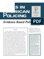 Sherman Evidence Based Policing