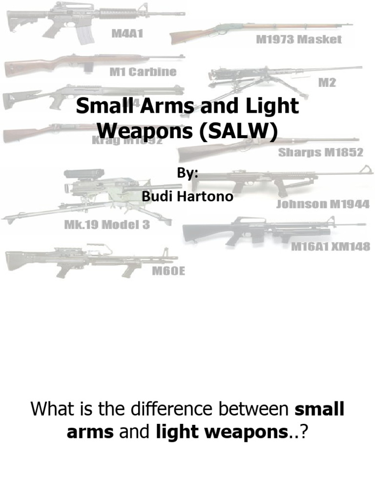 PowerPoint Small Arms and Light Weapons | PDF