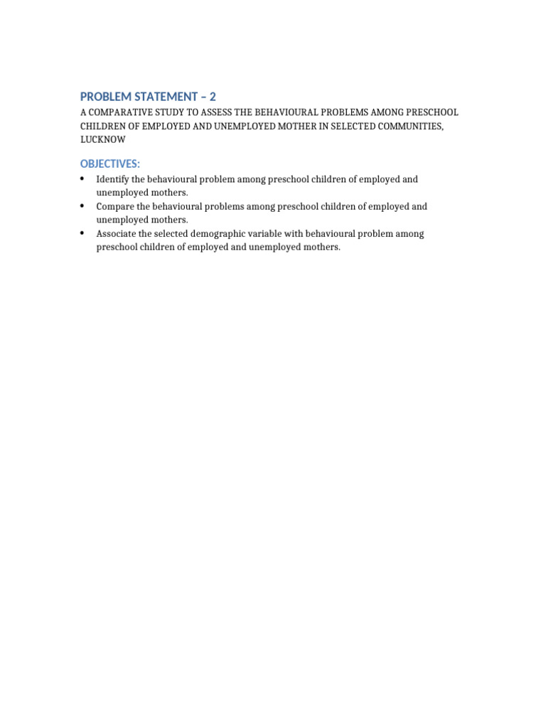 Problem Statement 2 | PDF