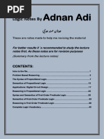 Propositional vs Predicate Logic Explained | PDF | Logic | Proposition