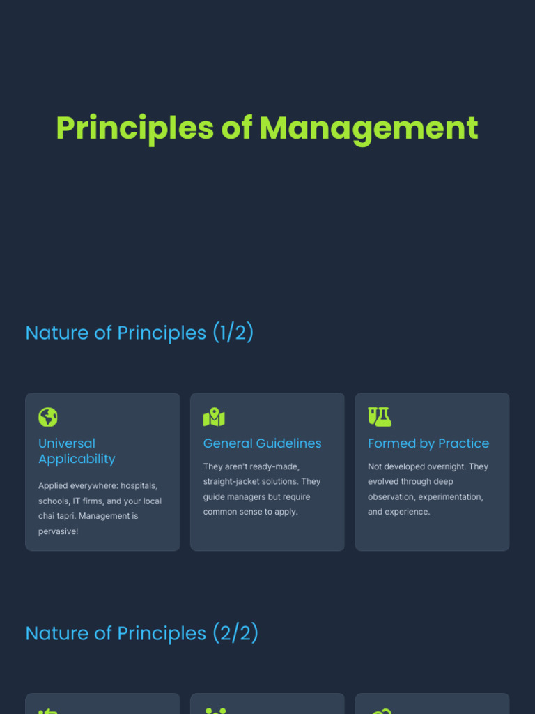 Principles of Management Expanded - PPTX 20260311 151354 0000 | PDF ...