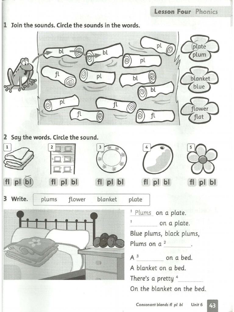 Phonics Workbook Grade 3-1 | PDF