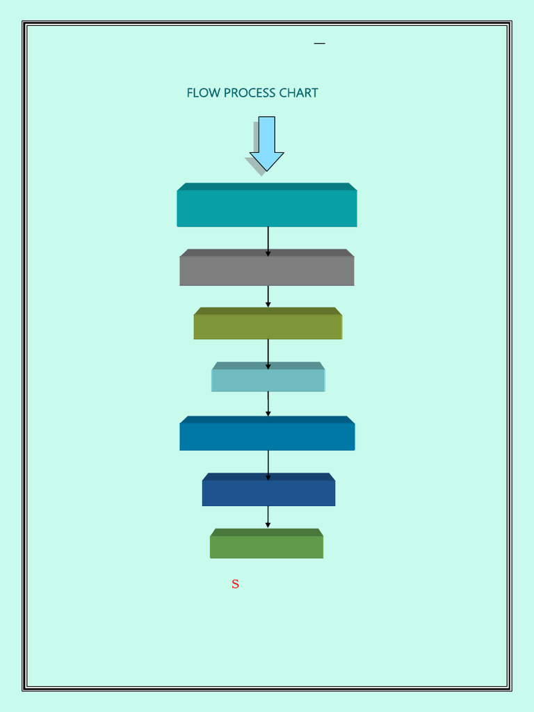 Flow Process Chart | PDF