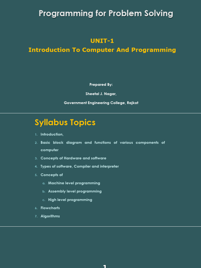 Pps All CH Notes | PDF | Computer Data Storage | C (Programming Language)