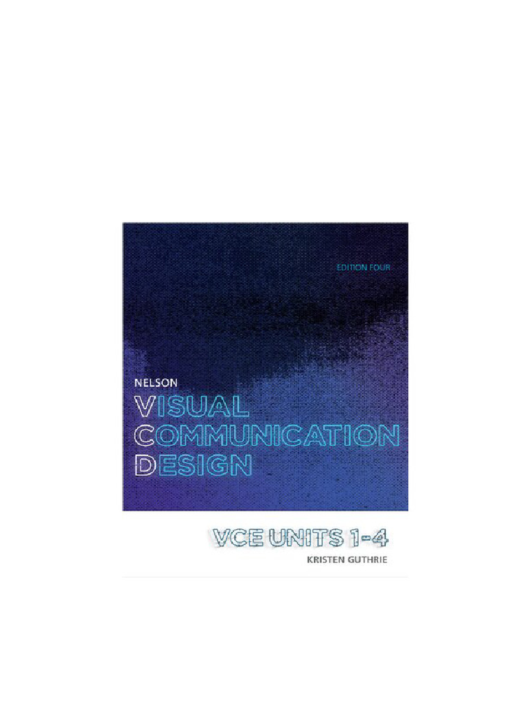 Nelson Visual Communication Design VCE Units 1-4 Workbook 4th Edition ...