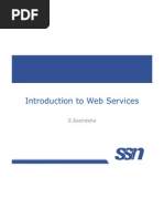 Introduction To Web Services: S.Sasirekha