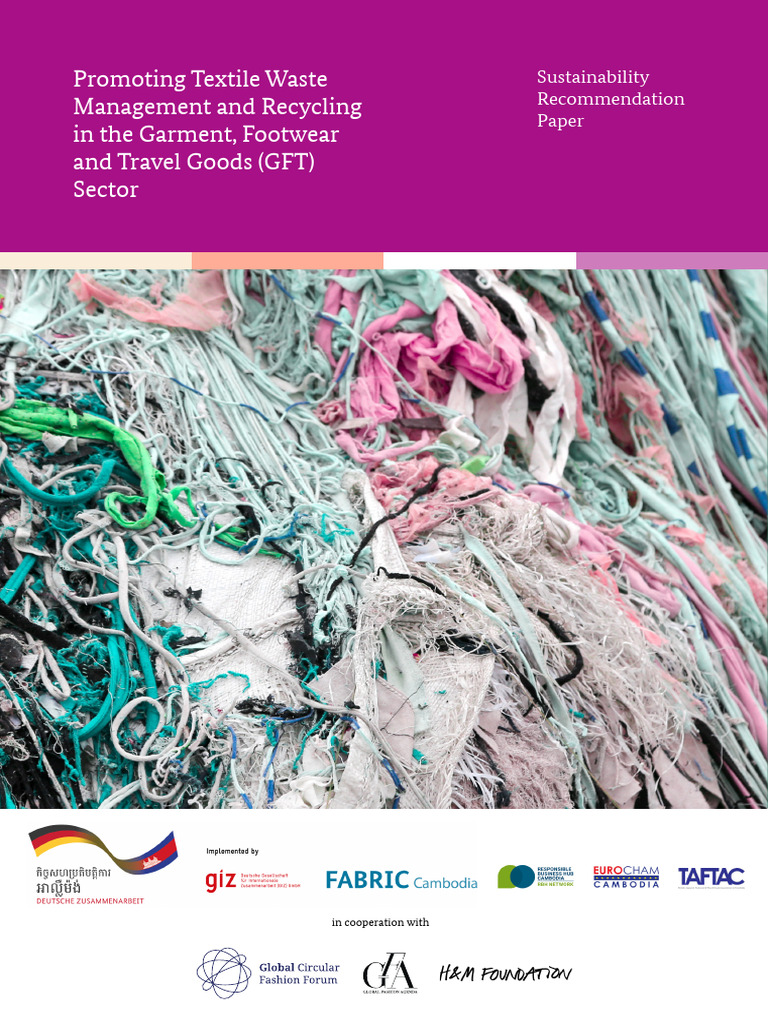 SRP Textile Waste Management Final2 | PDF | Recycling | Waste Management
