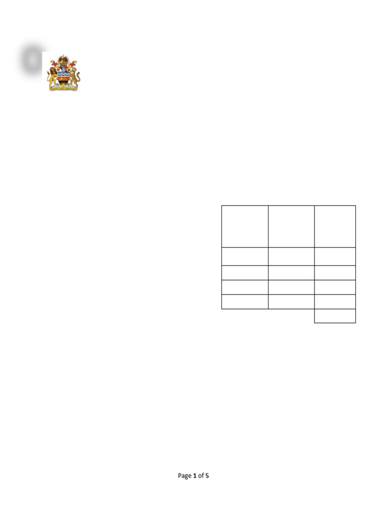 Zingwangwa Cluster Mock Paper II Biology | PDF