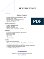 Fiche Technique-huile de Fenugrec