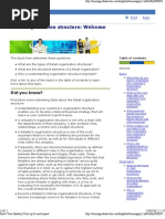 Retail Organization Structure