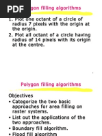 Poygon Filling Algorithm