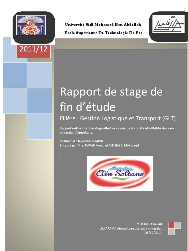 Rapport de Stage